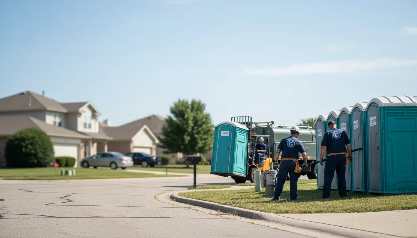 Porta Potty Rental in Maple Park, IL near me